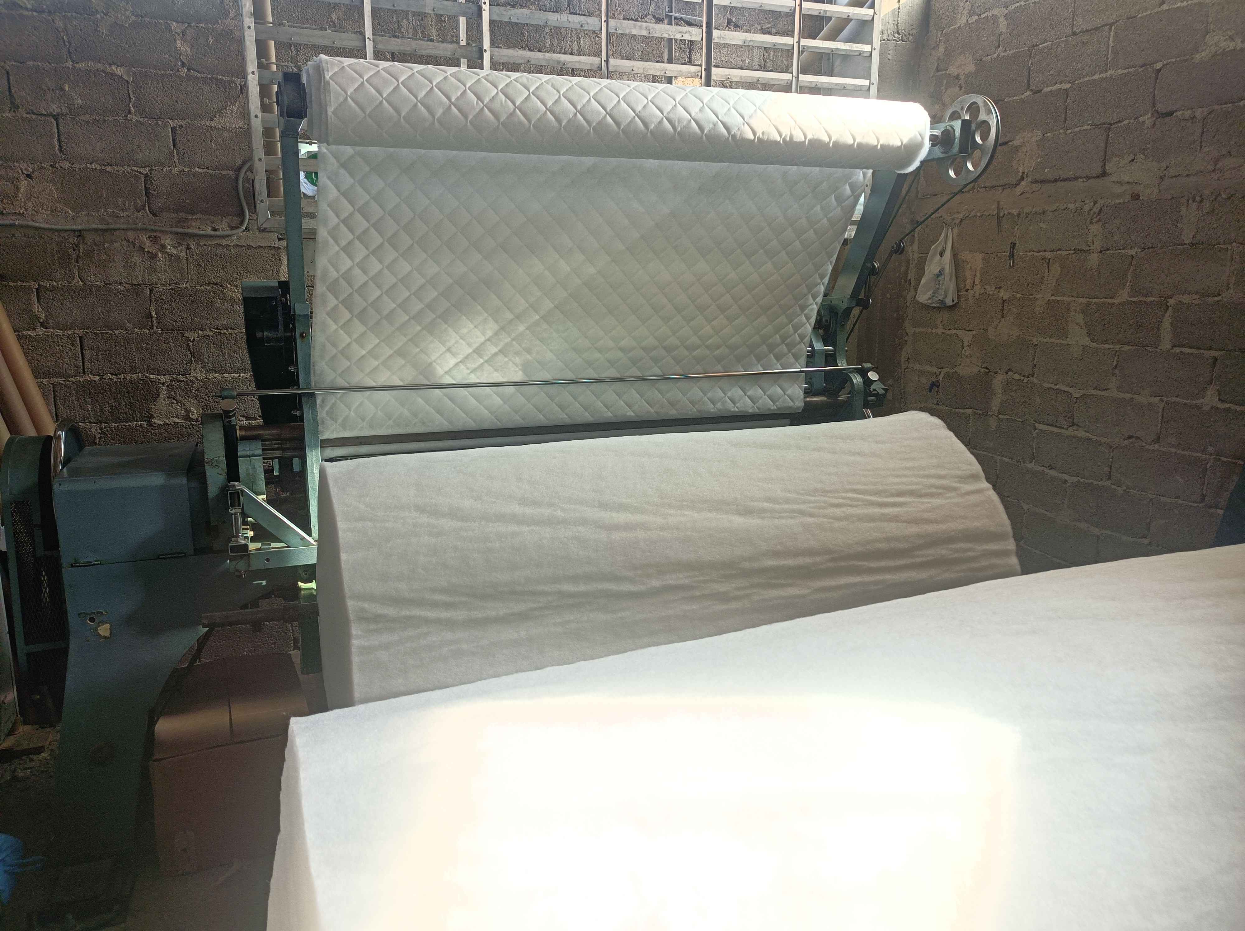 Καπιτονέ - Υλικά και τελικό ρολό