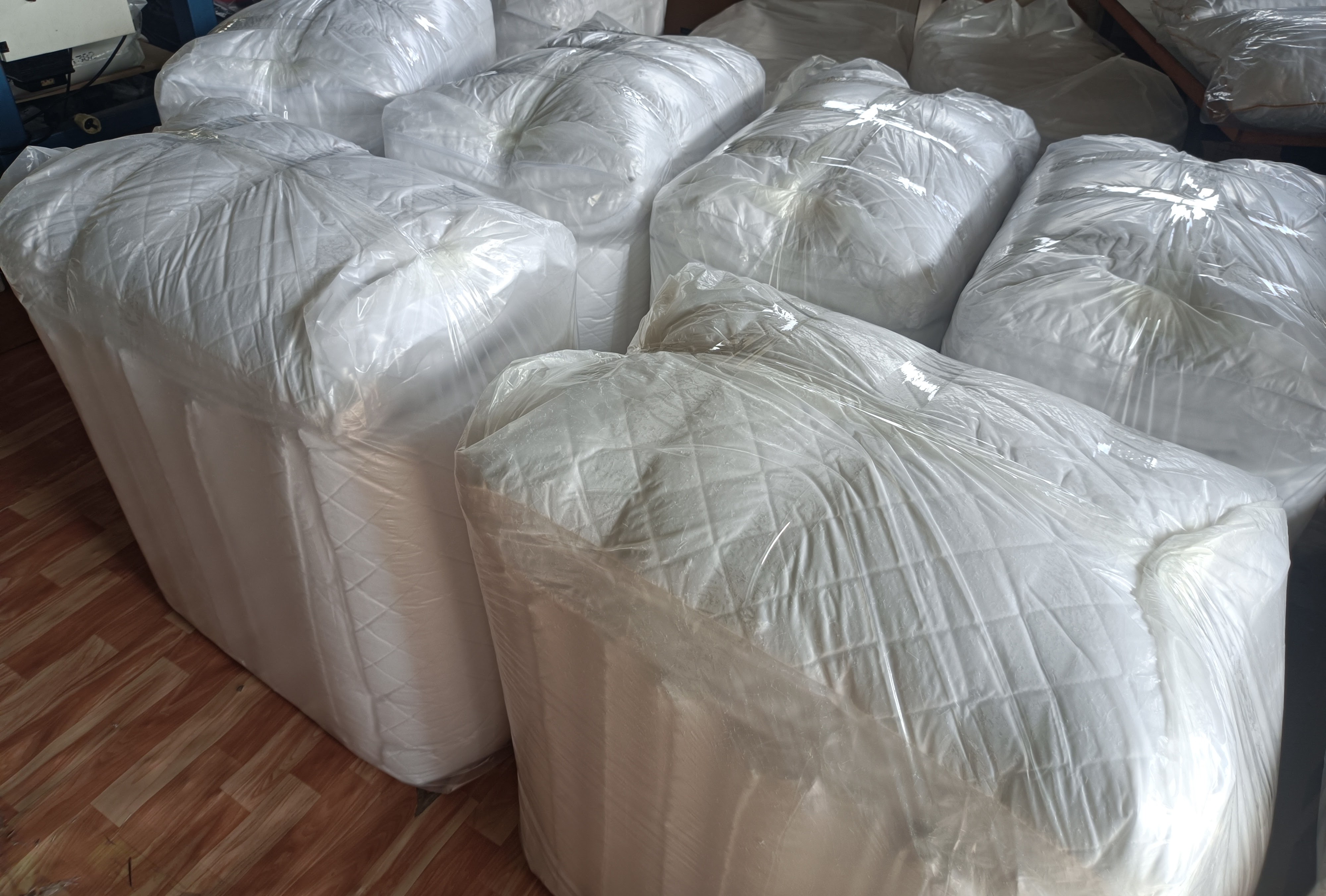 Συσκευασία μαξιλαριών – έτοιμα δέματα